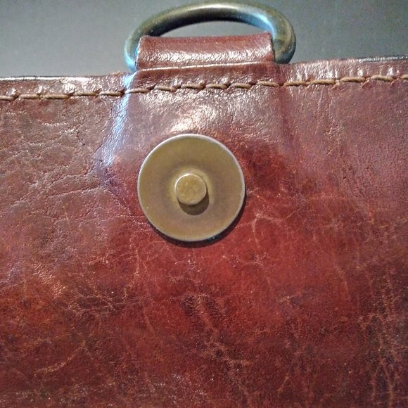 Vintage THE TREND Italian Leather handbag - Purse - Picture 4 of 13